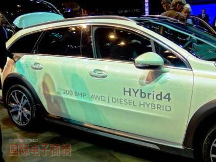 2012Ȱ賵չ:Peugeot϶508 RXH Hybrid 4 