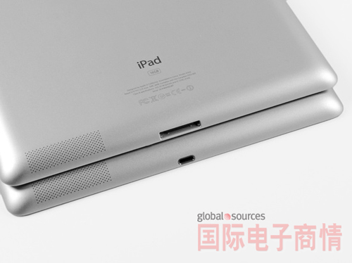 ʵ顷iPad 3ϣӿڵĶԱȣLightingСܶ